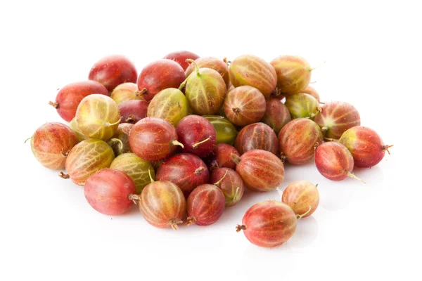 Green and red  gooseberry — Stock Photo, Image