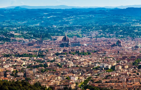 Панорама старого города Флоренции — стоковое фото