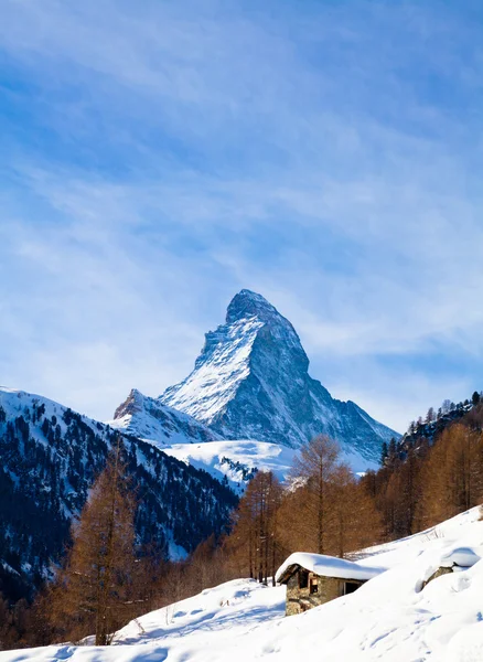 Matterhorn, schweiziska Alperna — Stockfoto