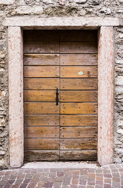 Antique wooden door — Stock Photo, Image