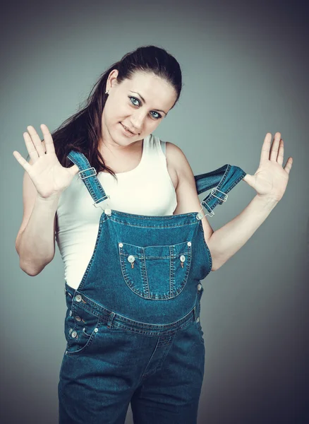 Mulher grávida bonita — Fotografia de Stock