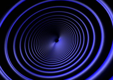  Soyut mavi daire girdap arka plan 