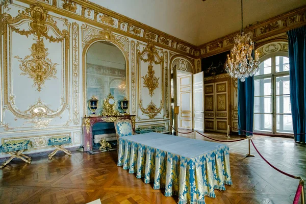 Versalhes França Fevereiro 2018 Quarto Palácio Real Versalhes França — Fotografia de Stock