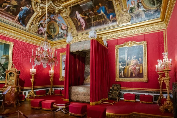 Βερσαλλίες Γαλλία Φεβρουαρίου 2018 Δωμάτιο Στο Βασιλικό Παλάτι Των Βερσαλλιών — Φωτογραφία Αρχείου