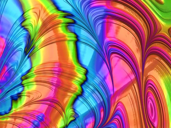 Разноцветный Бесшовный Рисунок Цветная Цифровая Печать Абстрактный Фон — стоковое фото