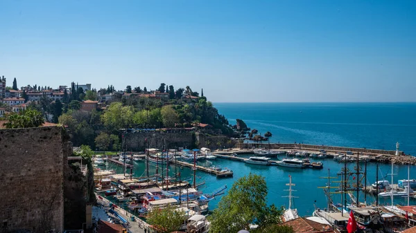 Cidade Velha Kaleici Antalya Turquia — Fotografia de Stock