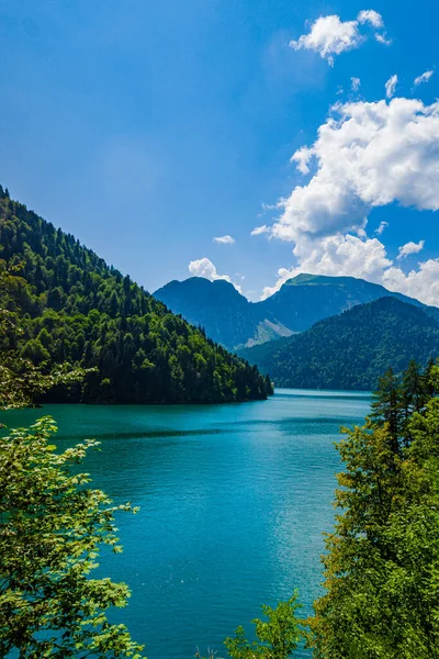Lake Ritsa Mountains Abkhazia — Stock Photo, Image