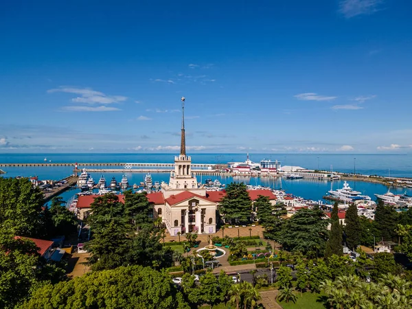 Puerto Pasajeros Marina Sochi Ciudad Sochi —  Fotos de Stock