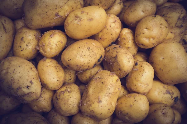 Fresh Organic Whole Potato Farmers Market — Stock Photo, Image