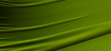 Soyut Fraktal Yeşil Düzen. yeşil arkaplan