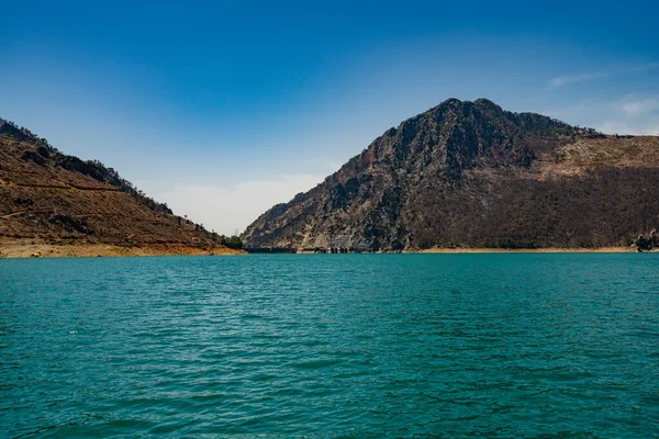 Groene Canyon Manavgat Waterkrachtcentrale Water Bergen Grootste Canyon Reservoir Turkije — Stockfoto