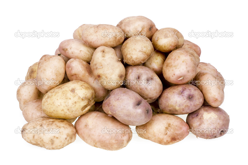 Arge bunch o rustic yellow potatoes