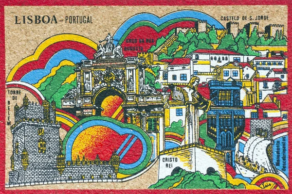Hauptstadt portugals - lisbon — Stockfoto