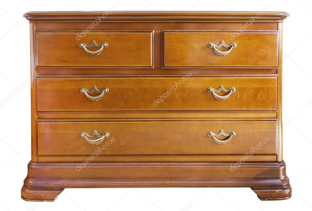 Wooden oak chest