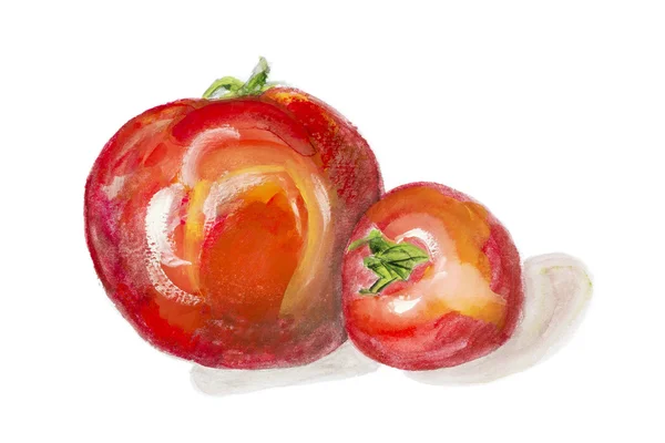 Concepto de arte tomates maduros —  Fotos de Stock