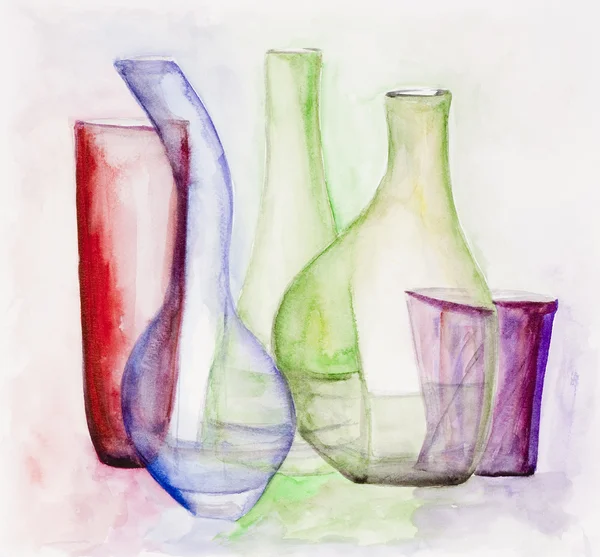 Gentle colored glass — Stock Photo, Image