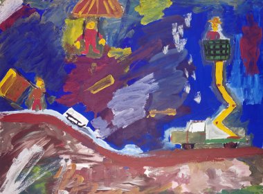 Süpermen kurtarmak kardan adam