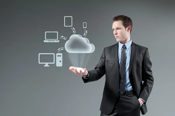 Cloud Computing-Konzept. — Stockfoto