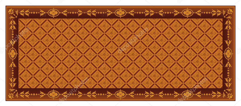 Vintage Floral Frame Flourish Ornament Retro Pattern Design Old Style Background Wallpaper Stock Vector C Sellingpix 26118551