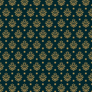 Moda lüks model. Sorunsuz doku. Vektör arka plan