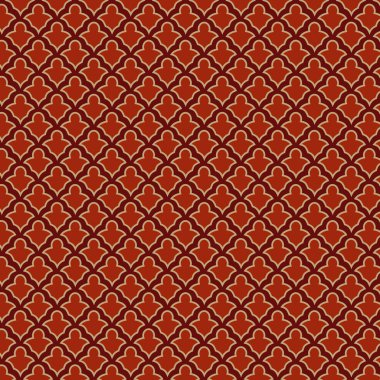 retro Vintage seamless modeli. kırmızı arka plan soyut. ayrıntılı vektör.