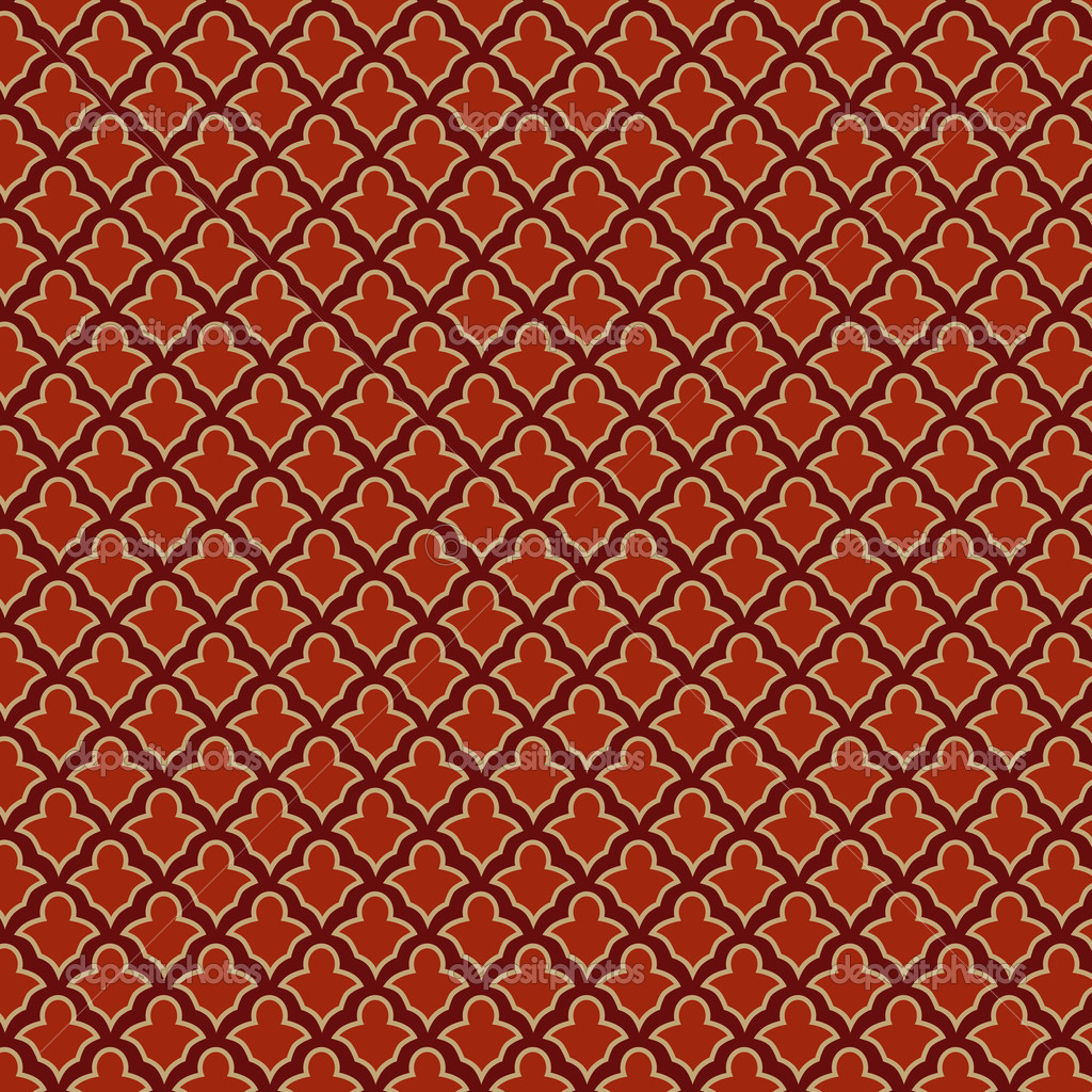 Vintage Retro Seamless Pattern Red Background Abstract Vector Detailed Stock Vector Royalty Free Vector Image By C Sellingpix