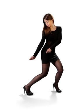 seksi çapkın kahverengi saçlı kadın hayran. im çekerek el