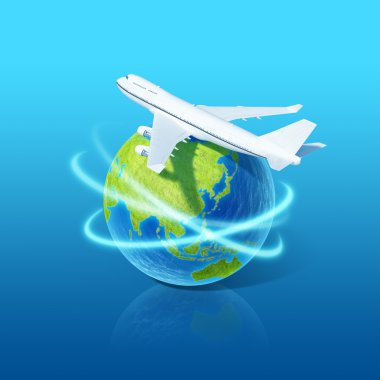 World airlines concept.