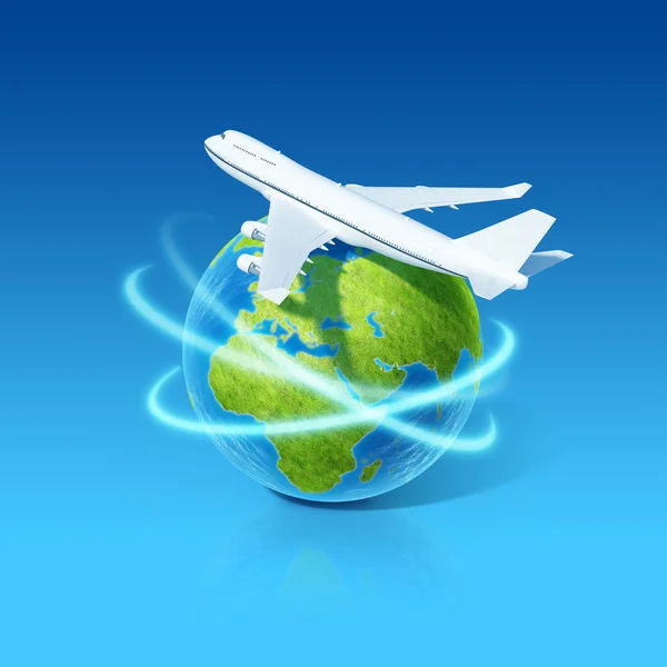 World airlines concept. — Stock Photo, Image