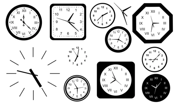 Relojes — Archivo Imágenes Vectoriales