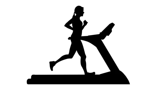Treadmill — Stock Vector