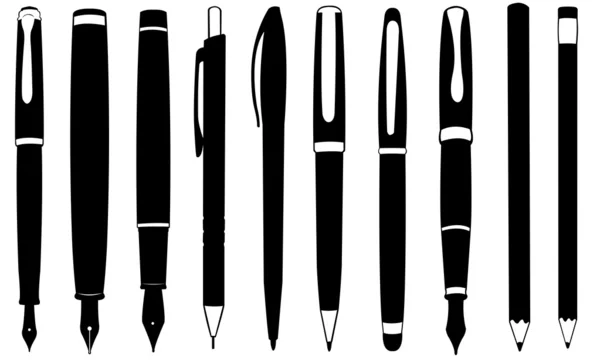 Kalemler — Stok Vektör