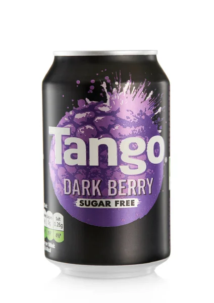 Londýn Velká Británie Června 2022 Hliníková Plechovka Nápojem Tango Soda — Stock fotografie