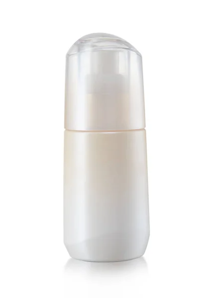 Crema Facial Spray Emulsión Contenedor Blanco — Foto de Stock