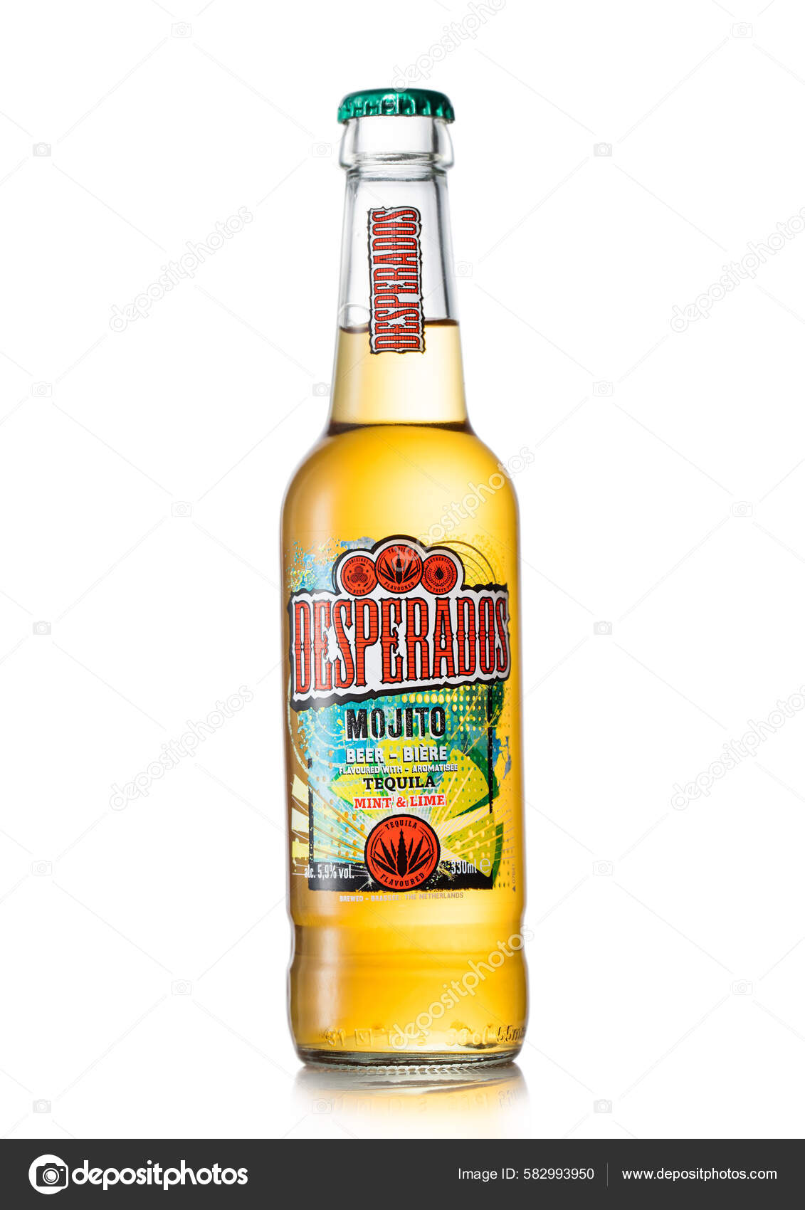 Londres Reino Unido Maio 2022 Desperados Mojito Tequila Cerveja