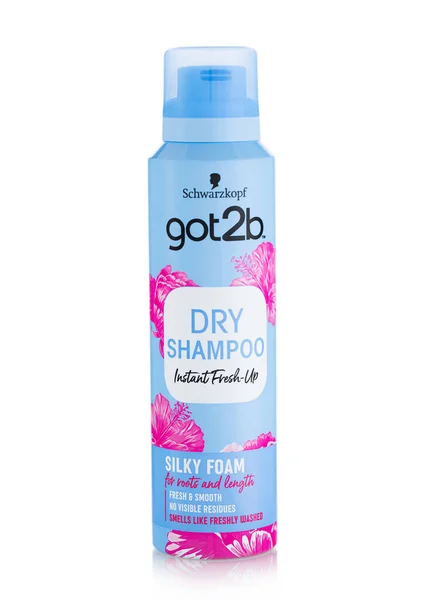 London June 2022 Got2B Dry Shampoo Spray White — Foto de Stock