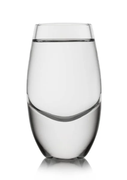 Shot Glass Tequila Cold Clear Vodka Alcohol Drink White — Stock Fotó