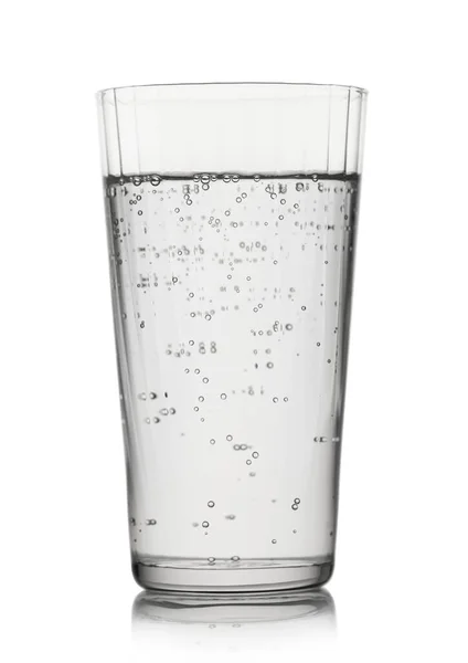 Sparkling Mineral Water Bubbles White Active Lifestyle — Foto de Stock