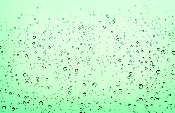 Wassertropfen am Fenster — Stockfoto