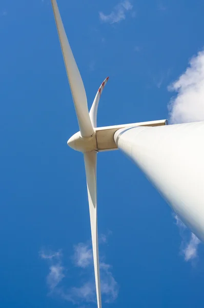 Windturbine on sunny day — Stock Photo, Image