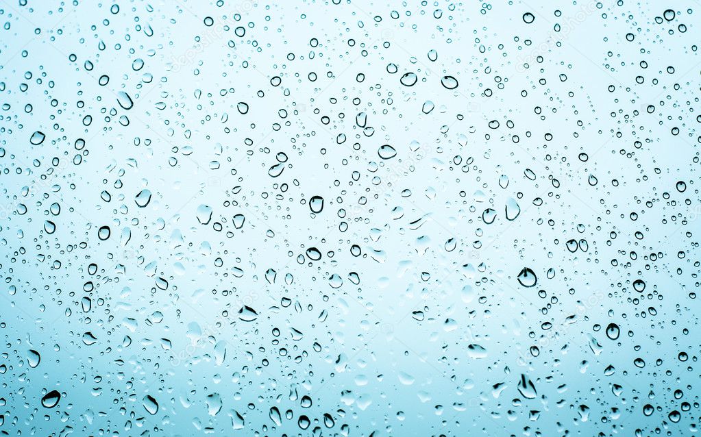 Waterdrops on window