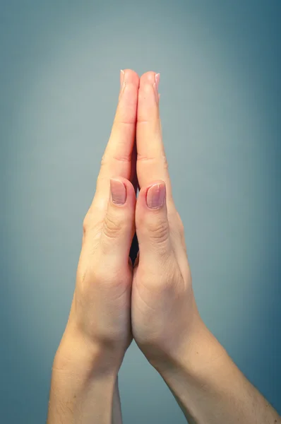 Female hand isolated — Stock Photo, Image