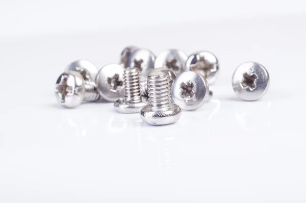 Screws close up — Stock Photo, Image