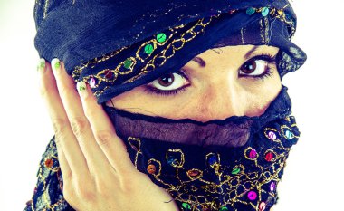 Studio Müslüman kız