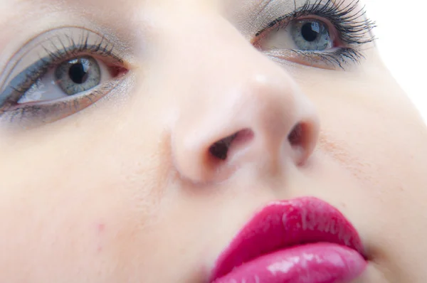 Pink lips — Stock Photo, Image