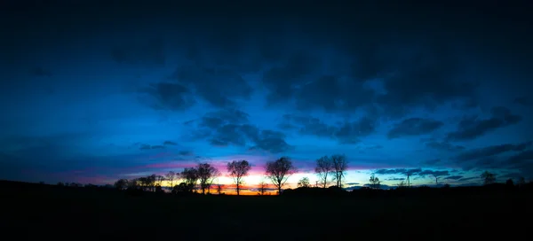 Landscape during at dusk — Stock Photo, Image
