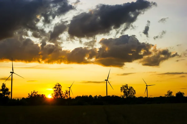 Windmolenpark — Stockfoto