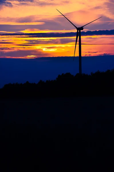 Větrná farma — Stock fotografie