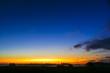 bahar döneminde manzara