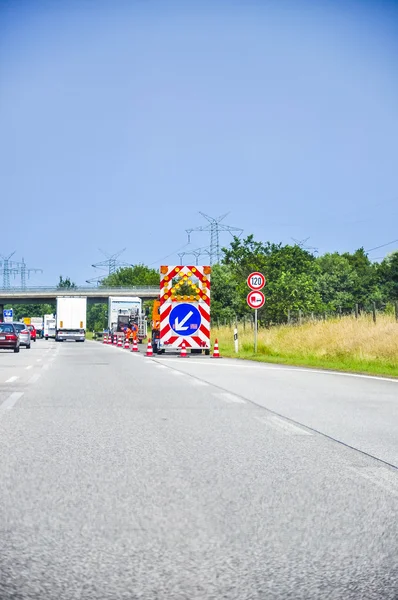 道路工程 — 图库照片